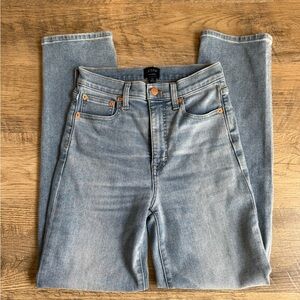 J. Crew Stovepipe denim jeans